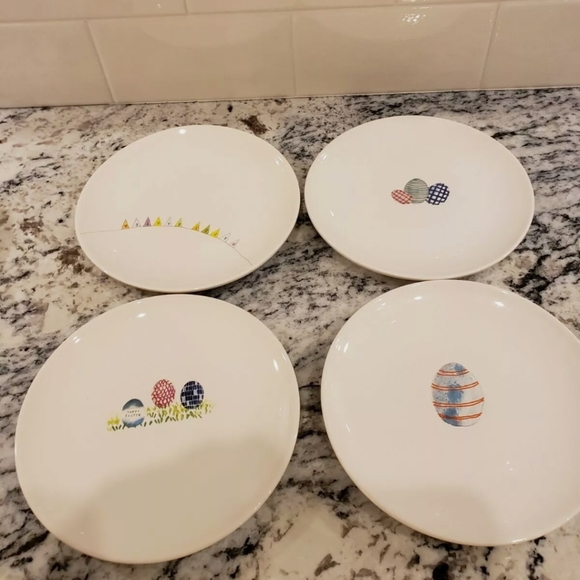 Rae Dunn Easter Egg Banner Plates Bunny bowl - Picture 9 of 9